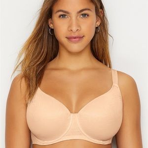 WACOAL INSIDE EDIT T-SHIRT BRA 36G Nude